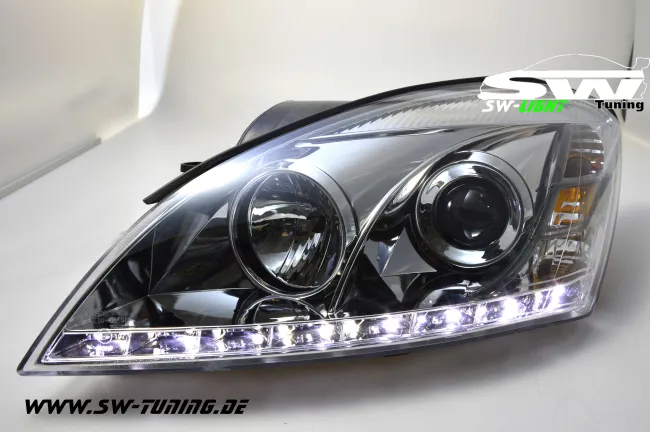 SW-Light Scheinwerfer KIA CEED 06-09 LED-Standlicht chrome