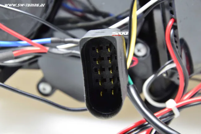 SWDRL Scheinwerfer AUDI A4 B8 Typ 8K 08-11 LED-TFL R87 black