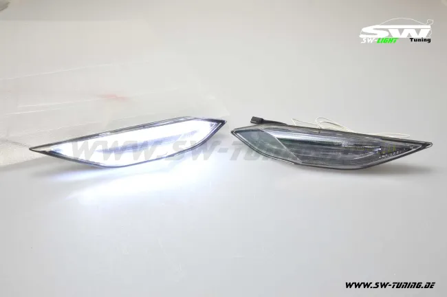 SWLight LED side markers for Porsche Cayenne II 958 92A 11-14 smoke (not GTS)