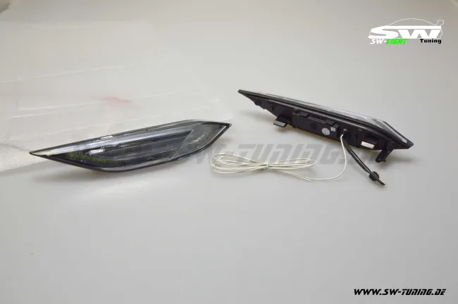 SWLight LED side markers for Porsche Cayenne II 958 92A 11-14 smoke (not GTS)