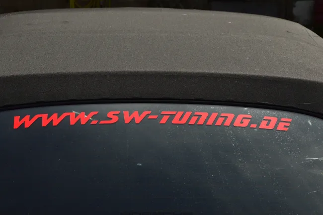 Scheiben Aufkleber www.sw-tuning.de