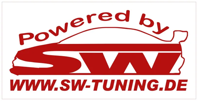 Aufkleber SW-Tuning-Logo powered by SW-Tuning