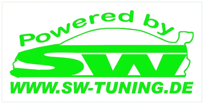 Aufkleber SW-Tuning-Logo powered by SW-Tuning