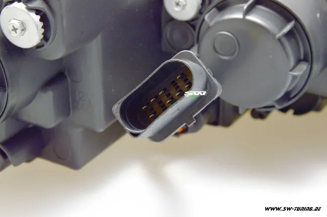 SW-Light Scheinwerfer VW Polo V 6R 6C 10-17 LED U-Tube Standlicht chrome