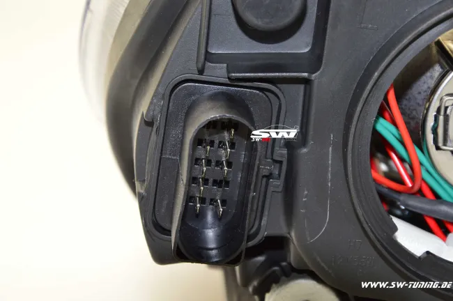 SW-DRL headlights suitable for VW Beetle 5C 12-18 LED DRL Black