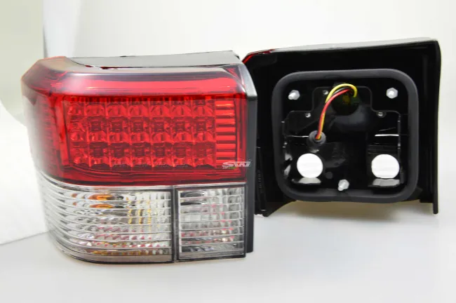 SW-Light LED Rückleuchten passend für VW T4 90-03 red clear