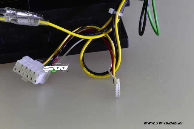 SW-Light Xenon headlights suitable for Porsche Cayenne I 955 9PA 02-07 LED positionlight black