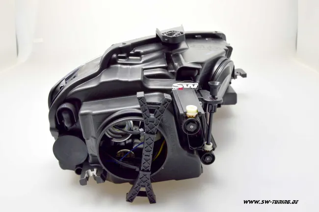 SW-DRL headlights for Audi A3 8P Facelift 08-12 LED DRL R87 black