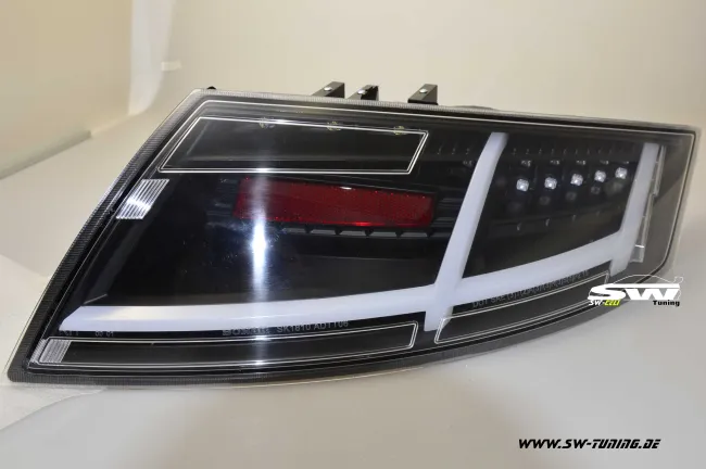 SW-Celi LED Rückleuchten passend für Audi TT Typ 8J black/clear 2006-2014