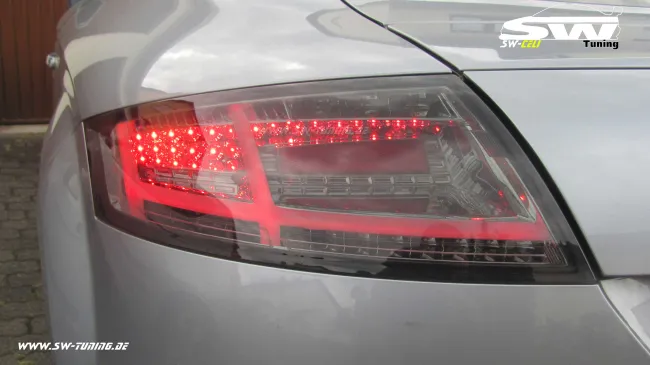 SW-Celi LED taillights suitable for Audi TT 8J 06-14 smoke Lightbar