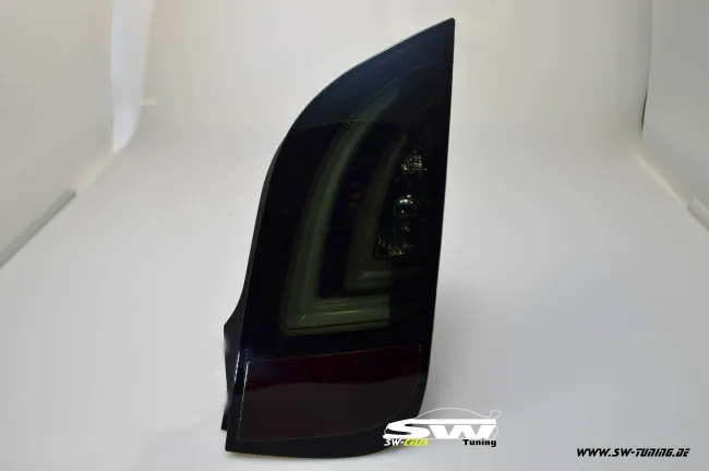 SWCeli LED Rückleuchten passend für VW UP! Skoda Citigo 11-16 black/smoke Lightbar
