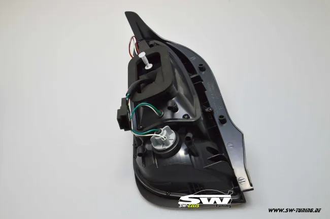 SWCeli LED Rückleuchten passend für VW UP! Skoda Citigo 11-16 black/smoke Lightbar