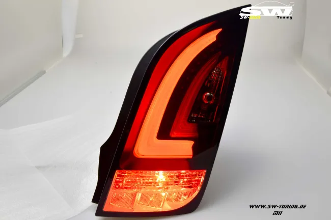 SWCeli LED Rückleuchten für Seat Mii 13-16 black/smoke Lightbar