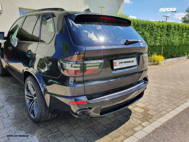 SW-Celi LED taillights BMW X5 E70 06-13 smoke black Lightbar