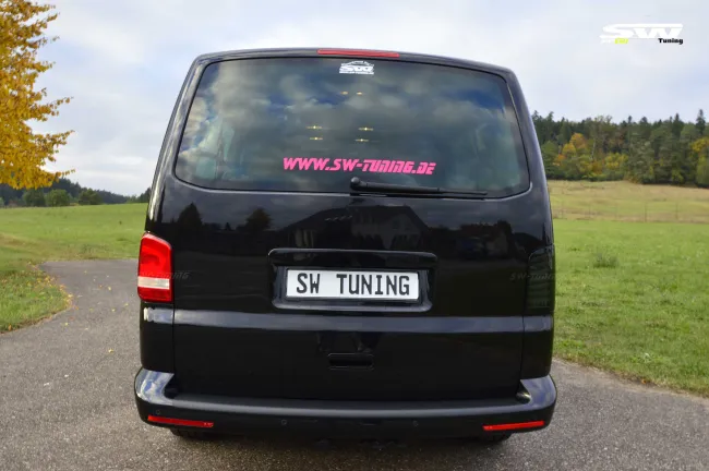 SW-Celi LED Rückleuchten passend für VW T5 Typ 7H 7E 03-15 Lightbar smoke