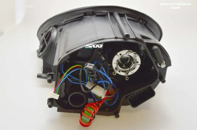 SW-Ltube Xenon Scheinwerfer für Porsche Boxster Cayman 987 05-08 LED Standlicht Black