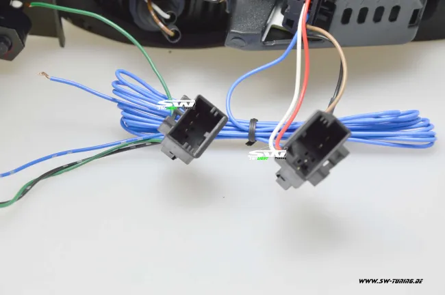 SWLight LED Rückleuchten passend für VW Golf 7 Limo AU 12-16 black/smoke (auch für Werks LED)