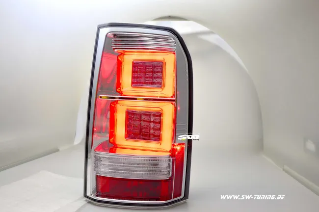 SW-Celis LED taillights for Land Rover Discovery III 04-09 Lightbar chrome