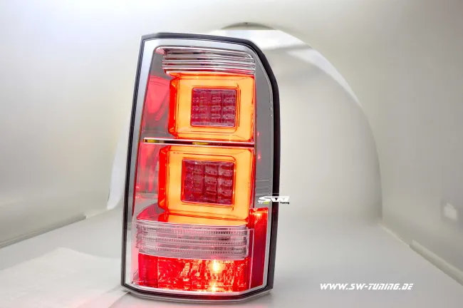 SW-Celis LED taillights for Land Rover Discovery III 04-09 Lightbar chrome