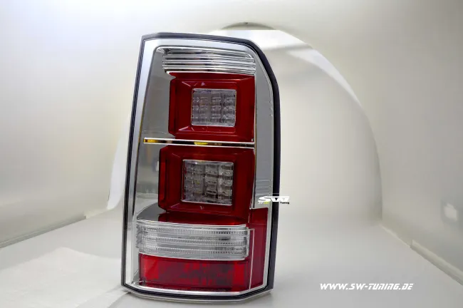 SW-Celis LED taillights for Land Rover Discovery III 04-09 Lightbar chrome