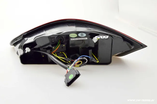 SW-Celi LED Rückleuchten passend für Porsche Boxster Cayman 987 05-09 red/chrystal Lightbar