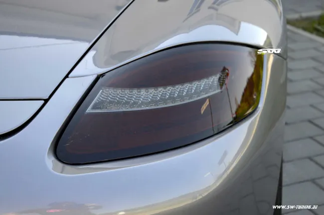 SW-Celi LED Rückleuchten passend für Porsche Boxster Cayman 987 05-09 red/cherry Lightbar