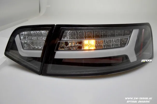 SW-Celi LED Rückleuchten für Audi A6 4F C6 Facelift Limousine 09-12 black