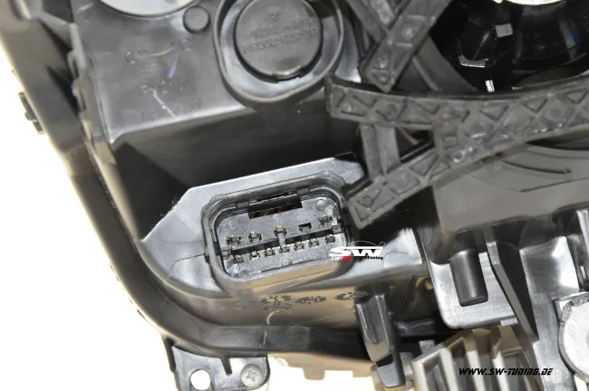 SWDRL Angel Eye headlights for BMW 3 Series F30 / F31 12-15 LED DRL helo rim black