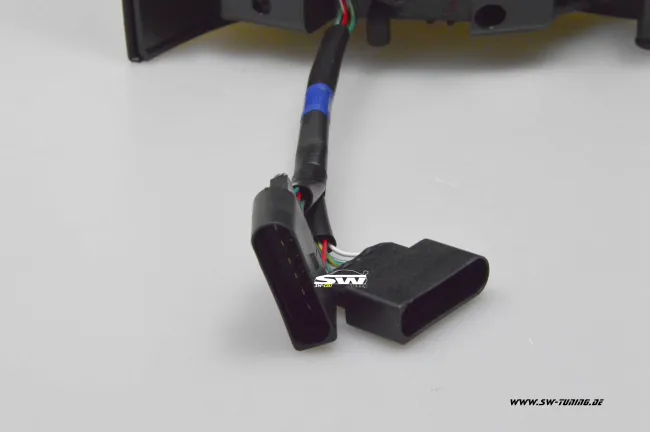 SW-Celi LED Rückleuchten für VW T5 Typ 7H 7E 03-15 Black/smoke White-Lightbar