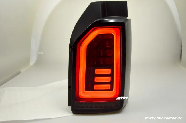 SW-Celis LED taillights for VW T6 Type SG 2016-2020 Black/smoke RED-Lightbar