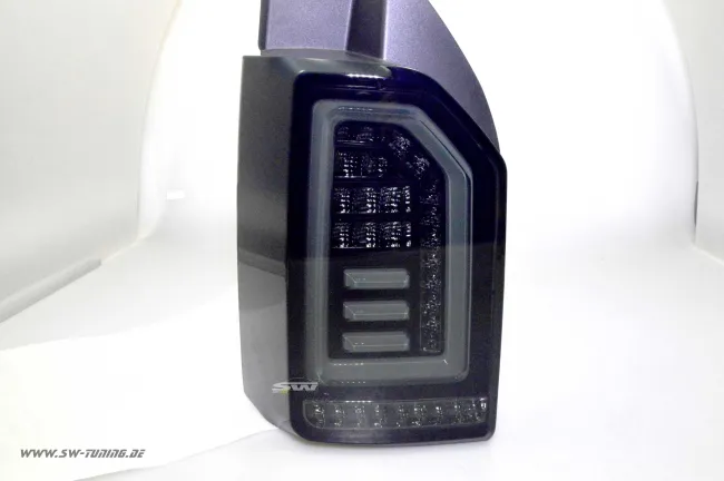 SW-Celis LED taillights for VW T6 Type SG 2016-2020 Black/smoke WHITE-Lightbar