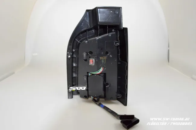 SW-Celi LED Rückleuchten für VW T5 Typ 7H 7E 03-15 Black/smoke White-Lightbar für Flügeltür