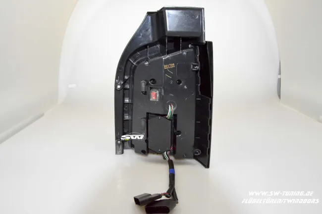 SW-Celi LED Rückleuchten für VW T5 Typ 7H 7E 03-15 Black/smoke RED-Lightbar für Flügeltüren