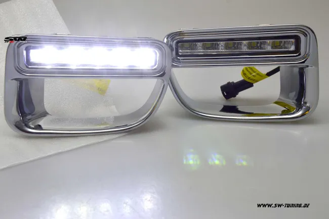 SW-DRL LED Tagfahrlicht für Mini Countryman R60 10-17 chrome inkl Blendenrahmen