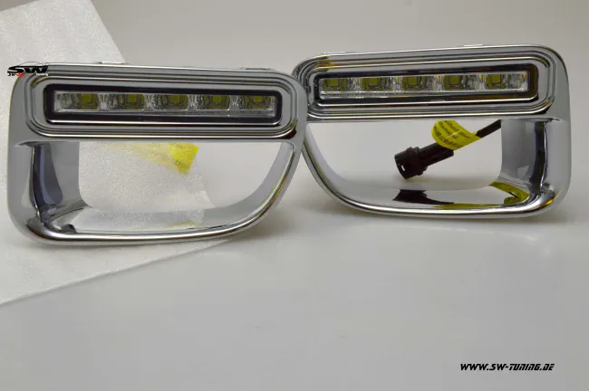 SW-DRL LED Tagfahrlicht für Mini Countryman R60 10-17 chrome inkl Blendenrahmen