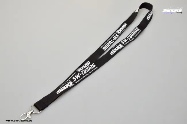 SW-Tuning Lanyard Keyholder in black