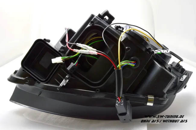 SW-Ltube Angel Eye Xenon Scheinwerfer für 3er BMW E92 E93 05-08 High U-LED TFL-Standlicht Black ohne AFS