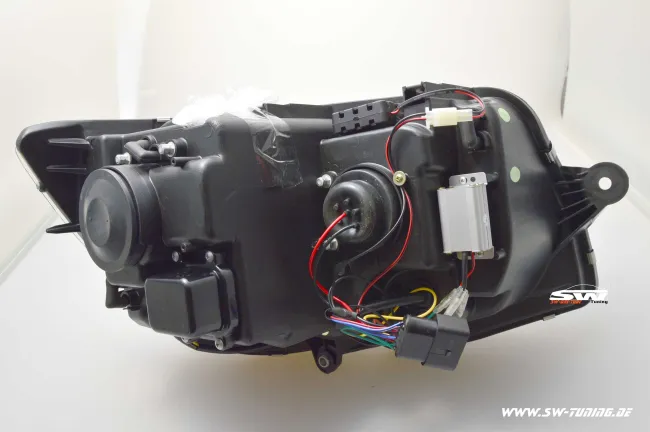 SW-DRLTube Scheinwerfer für VW T6 Typ SG 16-20 LED Tagfahrlicht Lighttube black