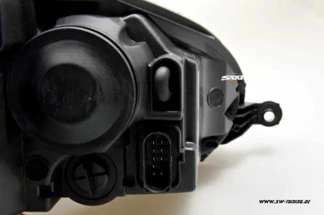SW Angel Eye Scheinwerfer VW Golf 5 03-08 black CCFL-Standlichtringe LED Standlicht Lighttube