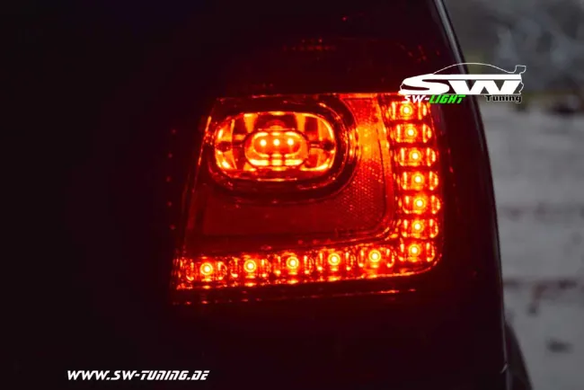 SW-Light LED Rückleuchten passend für VW Polo 9N 01-05 red/smoke