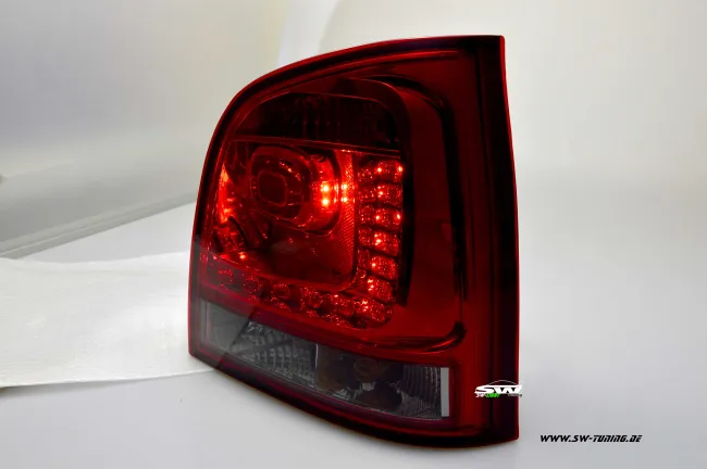 SW-Light LED Rückleuchten passend für VW Polo 9N 01-05 red/smoke