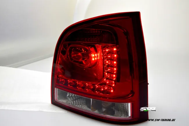 SW-Light LED Rückleuchten passend für VW Polo 9N 01-05 red/chrome
