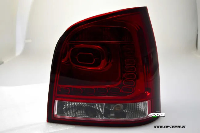 SW-Light LED Rückleuchten passend für VW Polo 9N 01-05 red/chrome