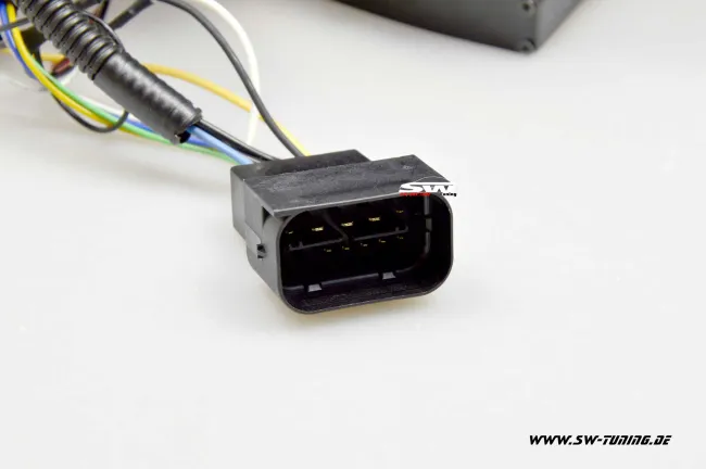 SW-DRLtube Angel Eye Xenon Scheinwerfer für BMW X5 E70 07-10 High LED U-DRL chrom ohne AFS