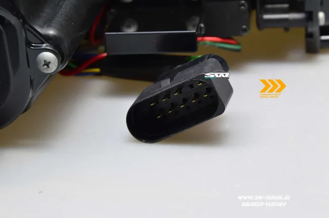 SW-Tube Scheinwerfer für Audi TT 8J 06-14 mit LED dynamischer Blinker black