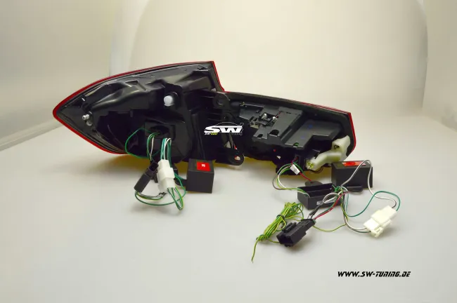 SW-Celis LED taillights for 3Series BMW F30 sedan 12-15 red LED Lightbar