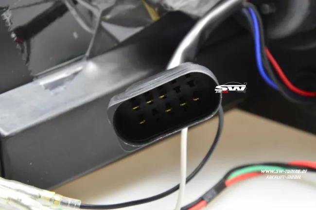 SW-DRL Scheinwerfer VW Scirocco III Typ 13 Facelift 15-17 LED-Tagfahrlicht black