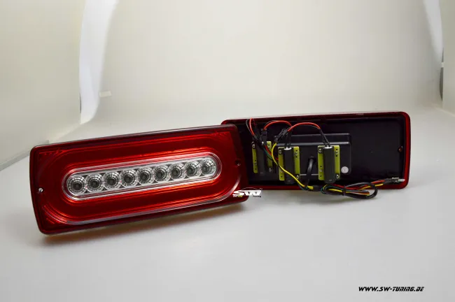 SW-Celi Voll LED Rückleuchten passend für Mercedes G-Klasse W463 90-12 red