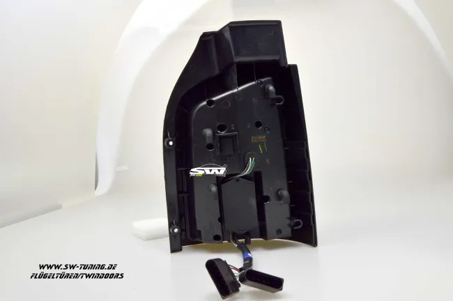 SW-Celis LED taillights VW T5 Type 7H 7E 03-15 Black/smoke Lightbar twindoors