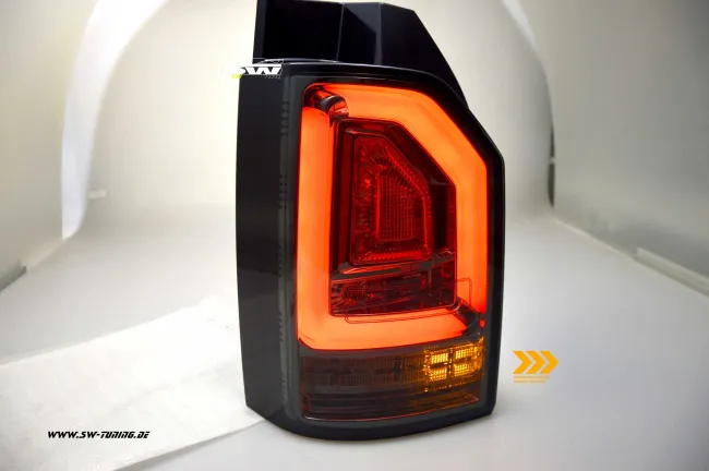 SW-Celis LED taillights for VW T6 Type SG 2016-2020 Red / smoke dynamic indicator for Series LED